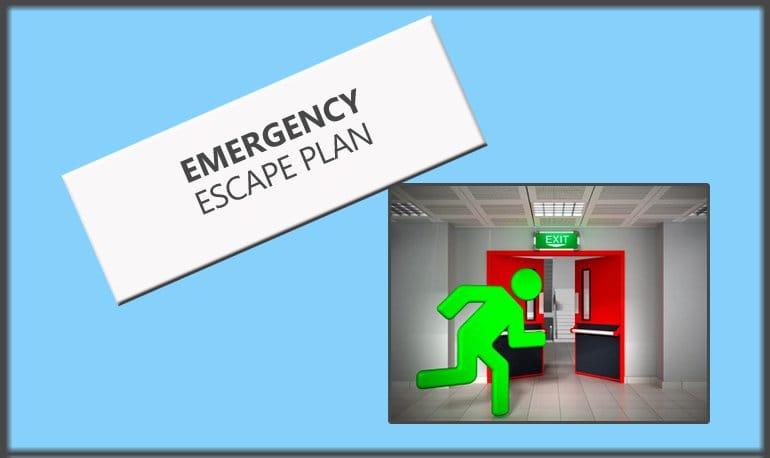 Important Elements and Tips to Make a Good Emergency Escape Plan Image