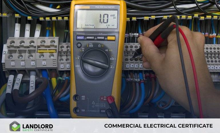 Commercial Electrical Certificate Image
