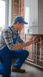 gas boiler service London