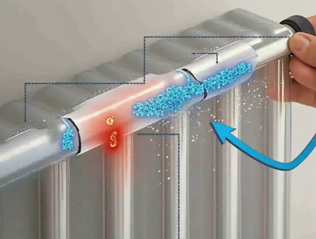 : why does my boiler keep turning on and off due to trapped air
