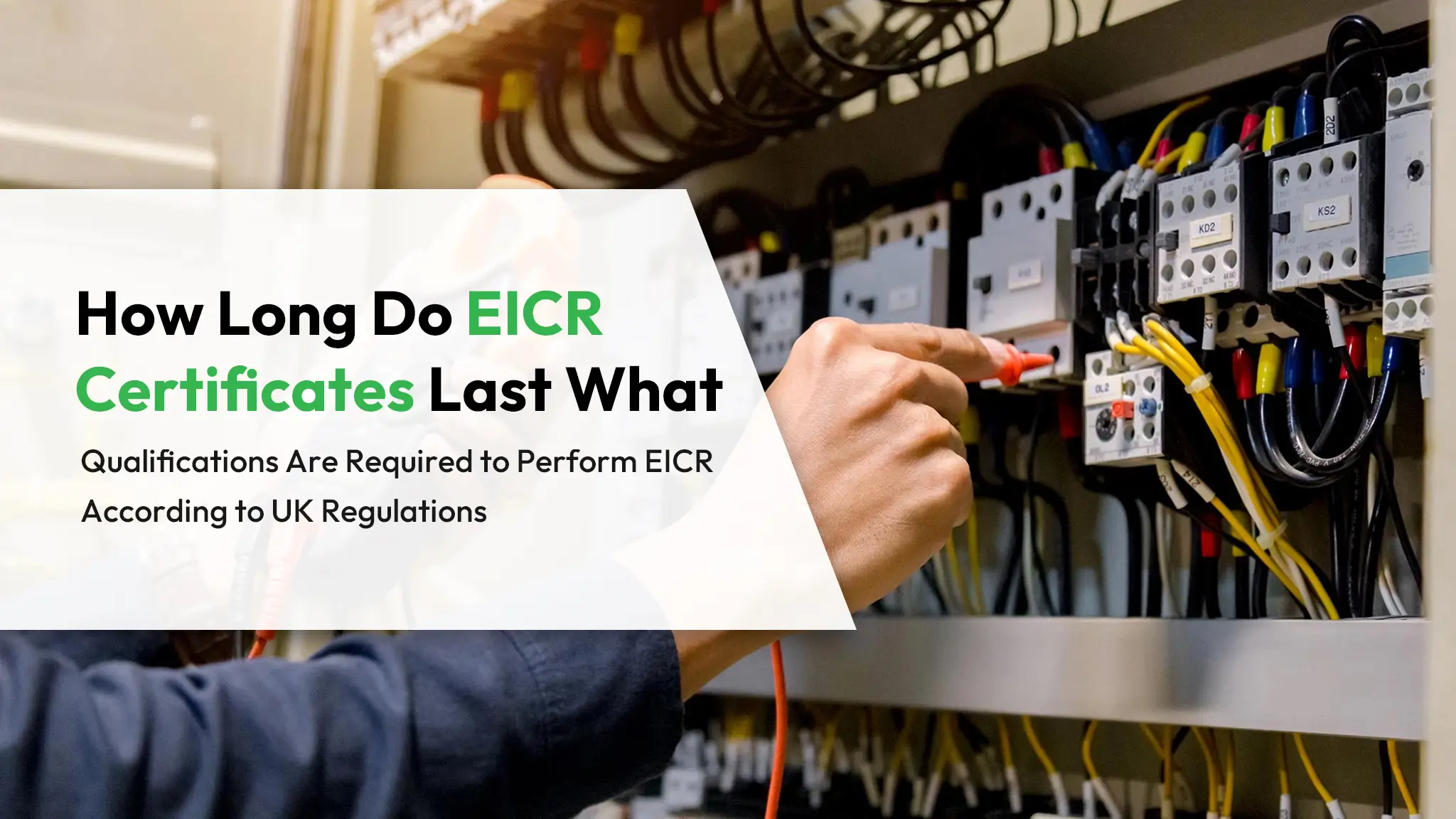 What Qualifications Are Required to Perform EICR According to UK Regulations