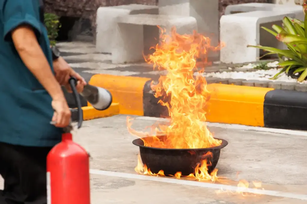 Yellow (Wet Chemical) For Cooking Oil Fires