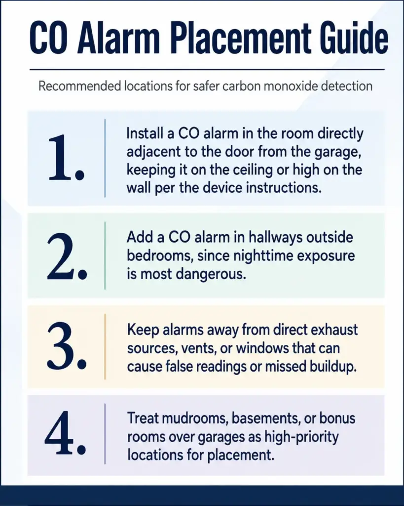 CO Alarms in Garages and Attached Spaces Special Rules