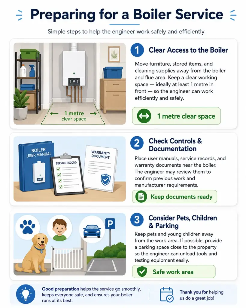 How to Prepare Your Home for Boiler Service