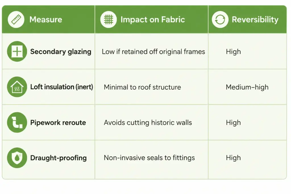 Getting an EPC Without Harming Historic Features / Does a Listed Building Require an EPC