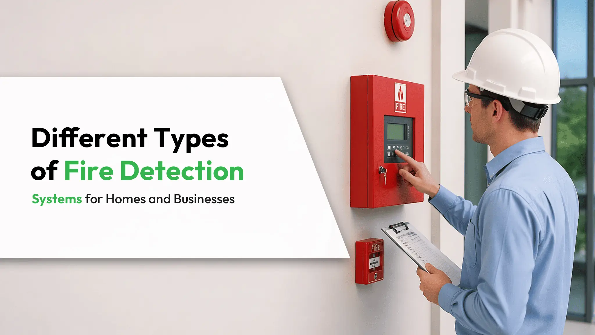 Different Types of Fire Detection Systems for Homes and Businesses