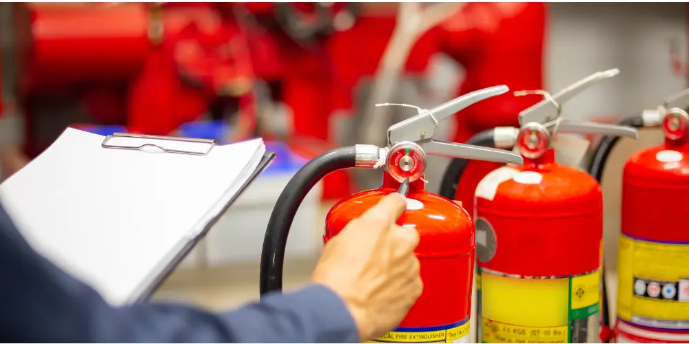 Check the Fire Extinguisher Type and Suitability