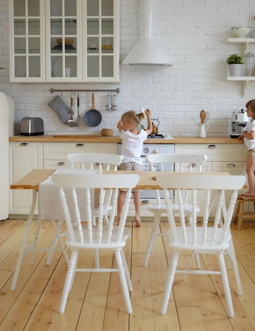 portrait-three-independent-kids-siblings-preparing-dinner-themselves-while-parents-work-children-making-breakfast-together-kitchen-food-culinary-cuisine-childhood-nutrition-concept