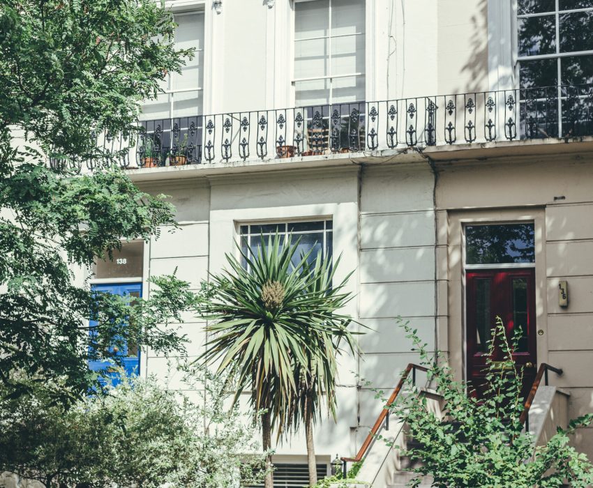 London/uk-30/7/18:,Typical,British,Terrace,Houses,In,St,John's,Wood.,Terrace