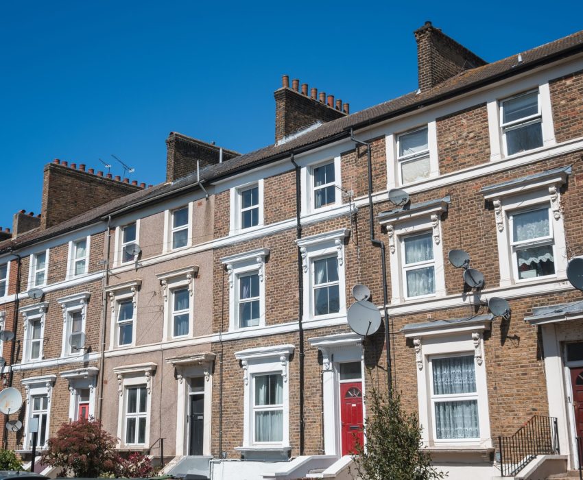 Row,Of,Traditional,Terraced,Houses,In,Leyton,,East,London,,England